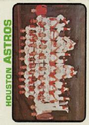 1973 Topps Baseball Cards      158     Houston Astros TC